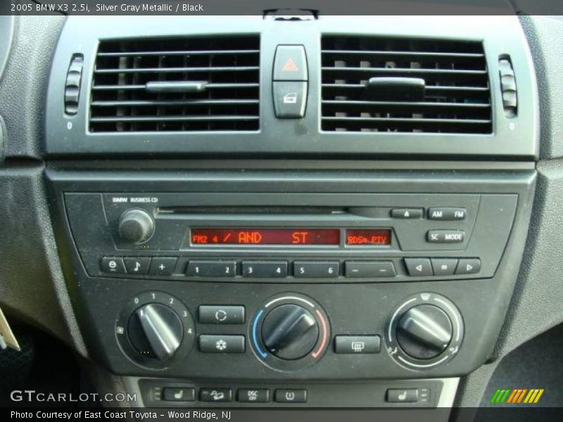 Silver Gray Metallic / Black 2005 BMW X3 2.5i