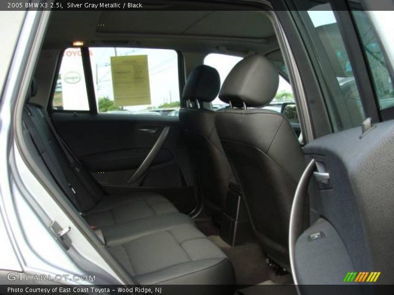 Silver Gray Metallic / Black 2005 BMW X3 2.5i