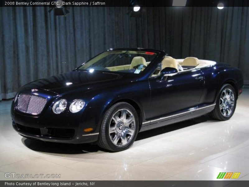 Dark Sapphire / Saffron 2008 Bentley Continental GTC