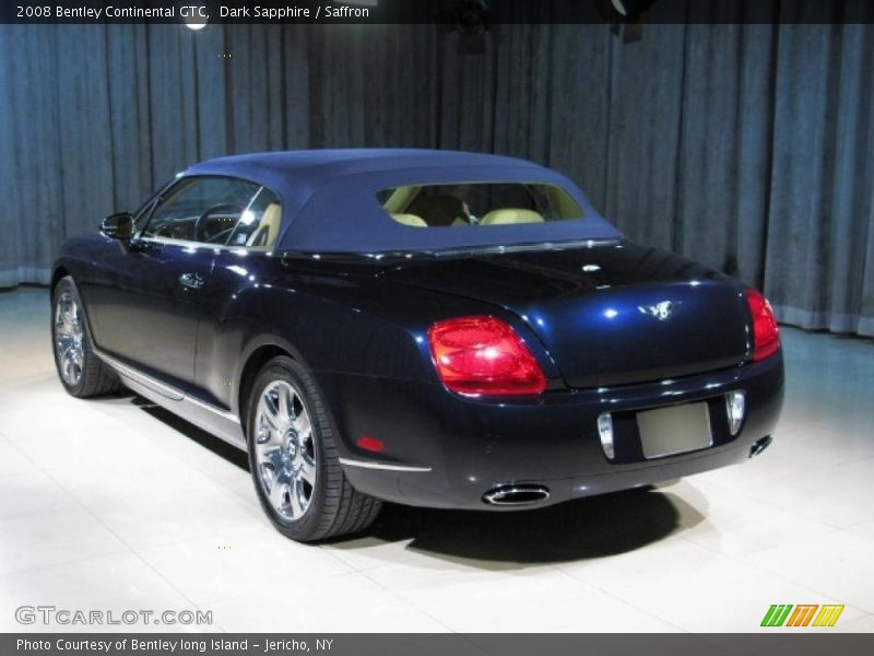 Dark Sapphire / Saffron 2008 Bentley Continental GTC