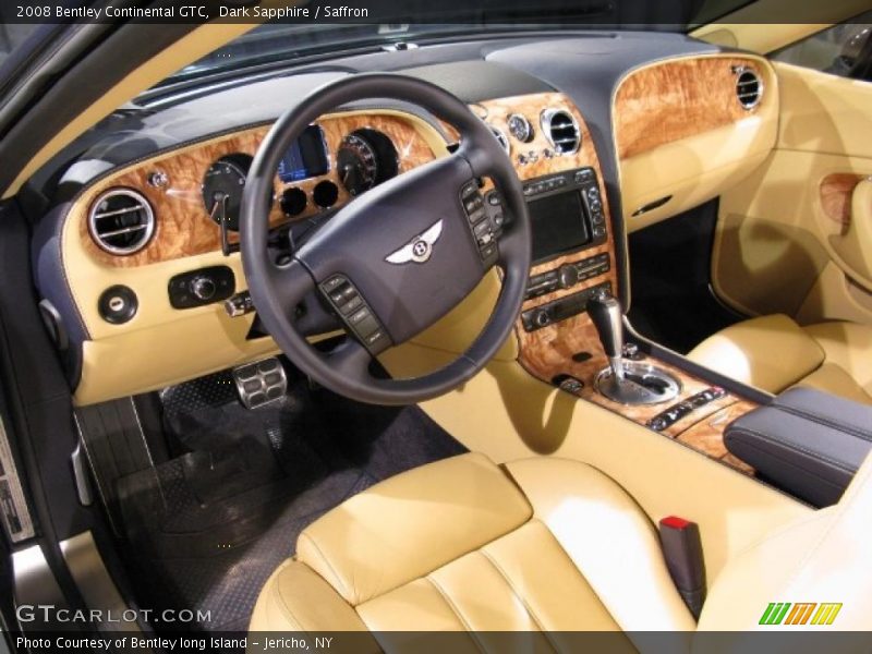 Dark Sapphire / Saffron 2008 Bentley Continental GTC