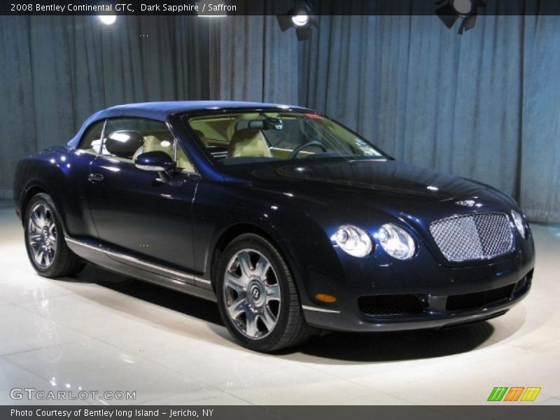 Dark Sapphire / Saffron 2008 Bentley Continental GTC