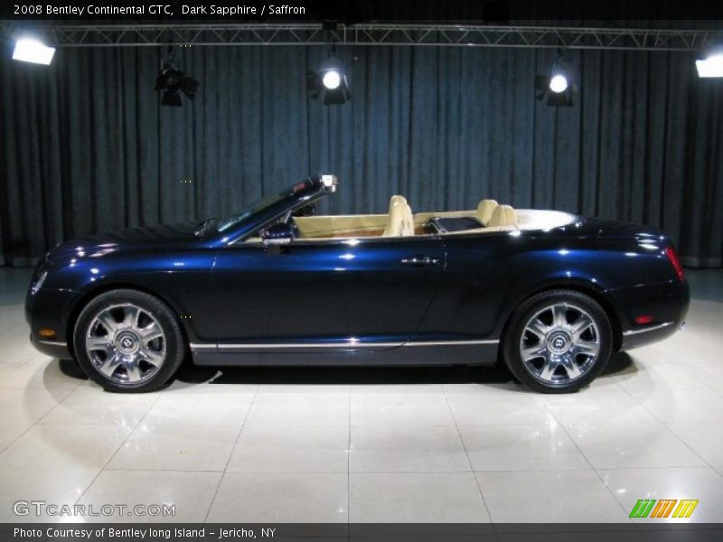 Dark Sapphire / Saffron 2008 Bentley Continental GTC