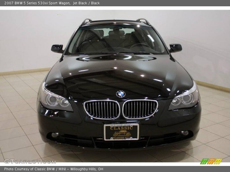 Jet Black / Black 2007 BMW 5 Series 530xi Sport Wagon