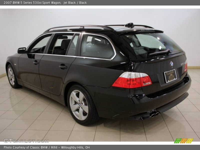 Jet Black / Black 2007 BMW 5 Series 530xi Sport Wagon