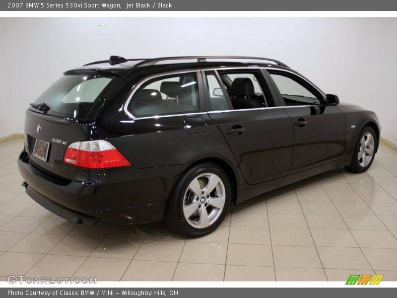 Jet Black / Black 2007 BMW 5 Series 530xi Sport Wagon