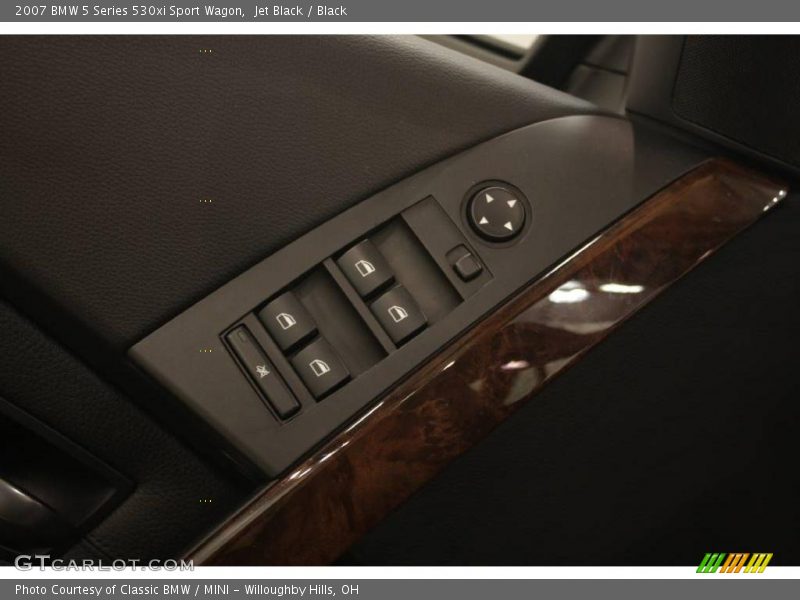 Jet Black / Black 2007 BMW 5 Series 530xi Sport Wagon