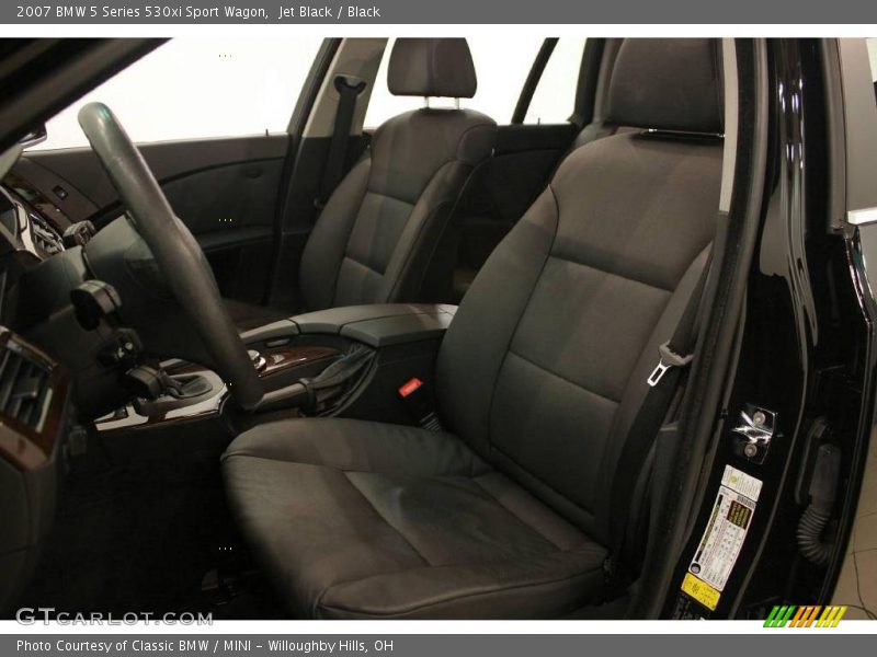 Jet Black / Black 2007 BMW 5 Series 530xi Sport Wagon
