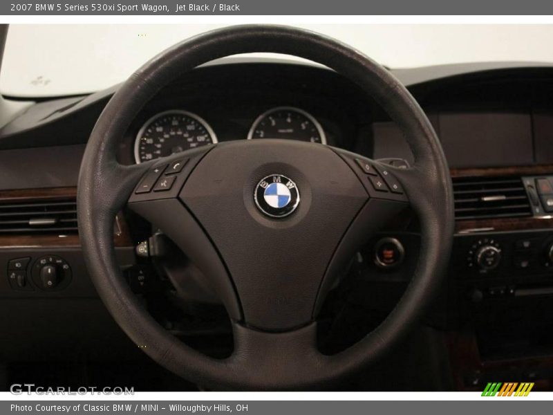Jet Black / Black 2007 BMW 5 Series 530xi Sport Wagon