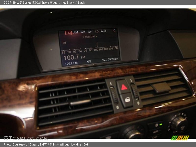Jet Black / Black 2007 BMW 5 Series 530xi Sport Wagon