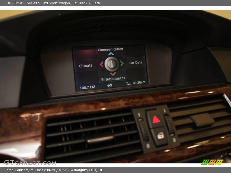 Jet Black / Black 2007 BMW 5 Series 530xi Sport Wagon