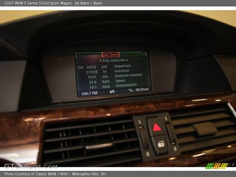 Jet Black / Black 2007 BMW 5 Series 530xi Sport Wagon