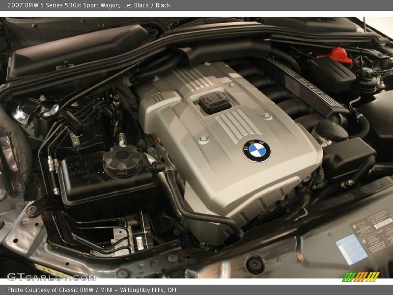 Jet Black / Black 2007 BMW 5 Series 530xi Sport Wagon