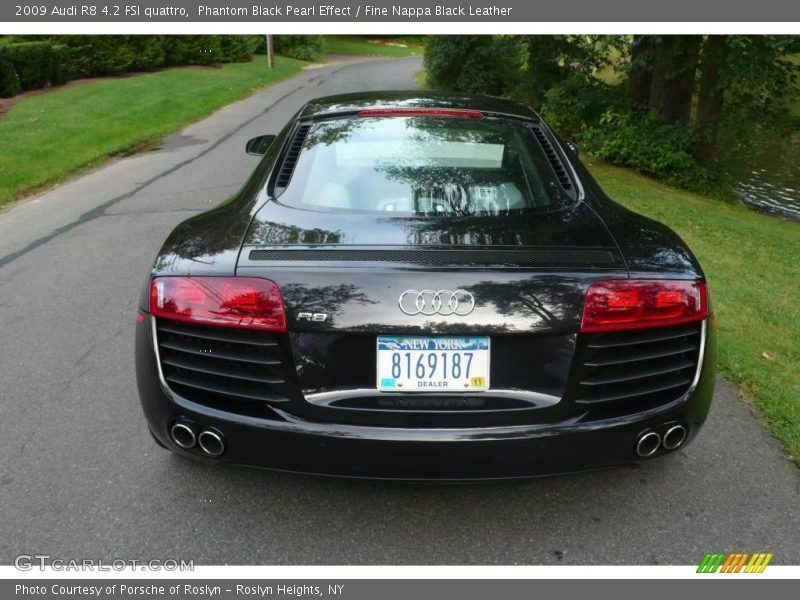 Phantom Black Pearl Effect / Fine Nappa Black Leather 2009 Audi R8 4.2 FSI quattro