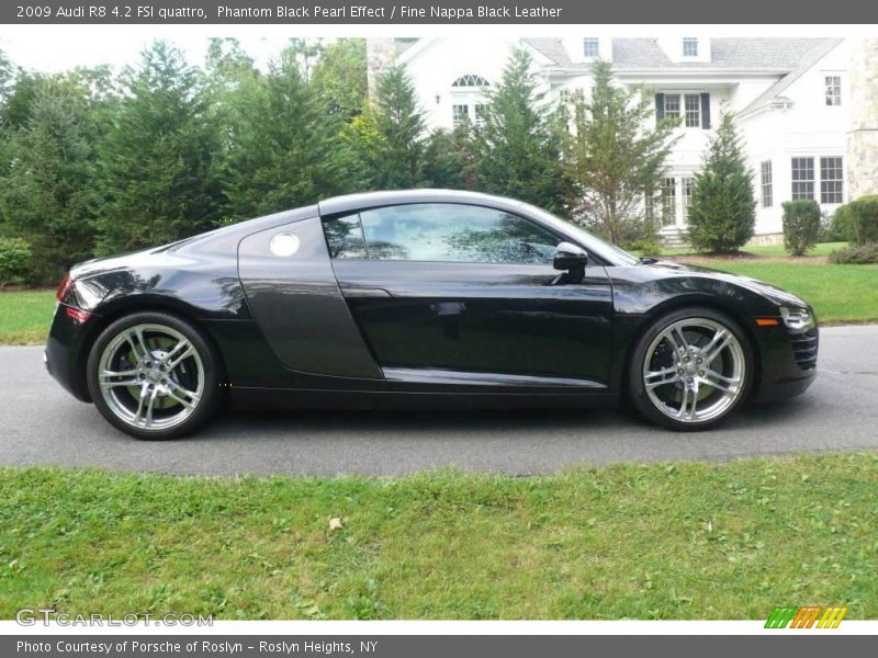 Phantom Black Pearl Effect / Fine Nappa Black Leather 2009 Audi R8 4.2 FSI quattro