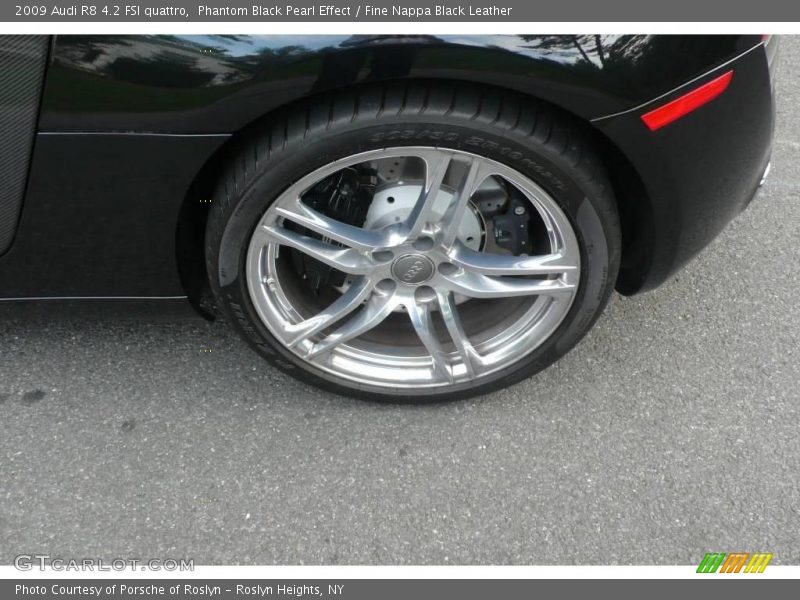 Phantom Black Pearl Effect / Fine Nappa Black Leather 2009 Audi R8 4.2 FSI quattro