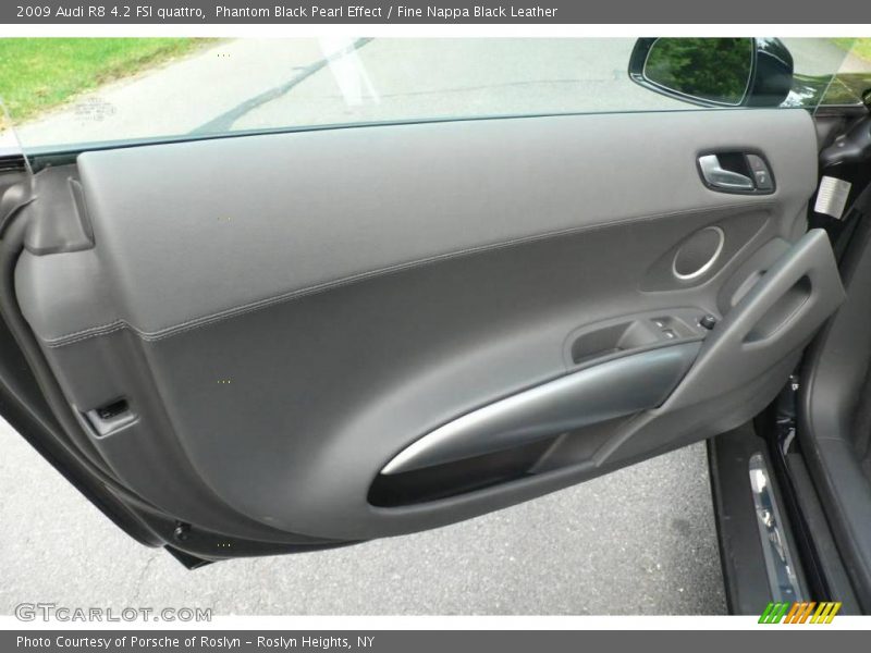 Phantom Black Pearl Effect / Fine Nappa Black Leather 2009 Audi R8 4.2 FSI quattro