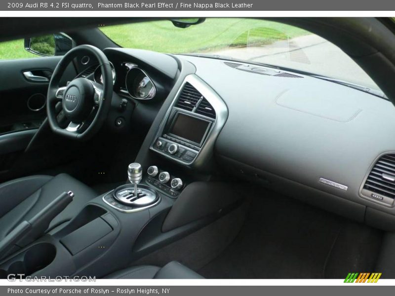 Phantom Black Pearl Effect / Fine Nappa Black Leather 2009 Audi R8 4.2 FSI quattro