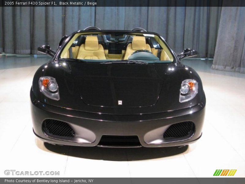 Black Metallic / Beige 2005 Ferrari F430 Spider F1
