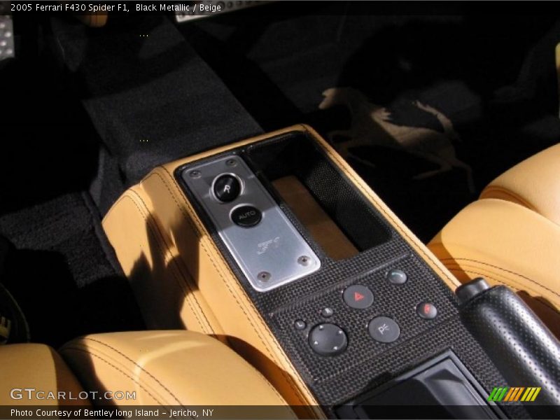 Black Metallic / Beige 2005 Ferrari F430 Spider F1