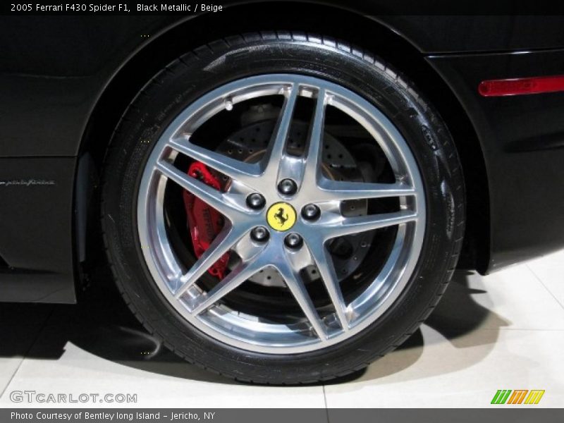 Black Metallic / Beige 2005 Ferrari F430 Spider F1
