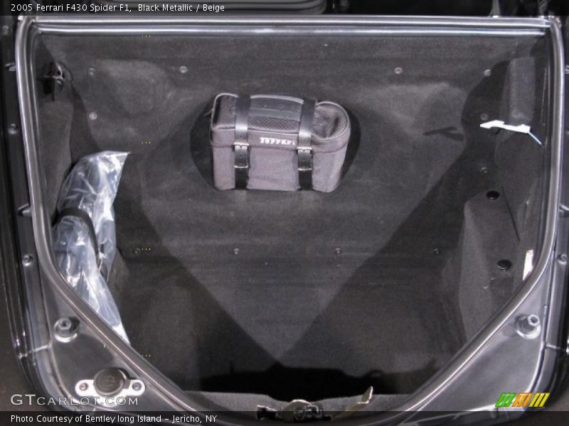 Black Metallic / Beige 2005 Ferrari F430 Spider F1