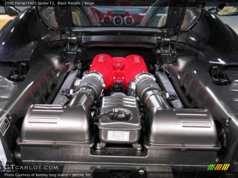 Black Metallic / Beige 2005 Ferrari F430 Spider F1