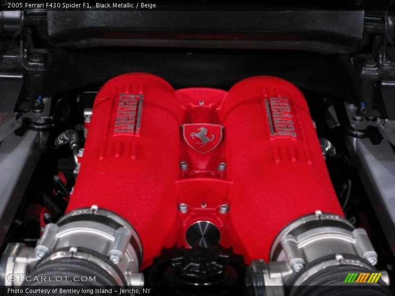 Black Metallic / Beige 2005 Ferrari F430 Spider F1