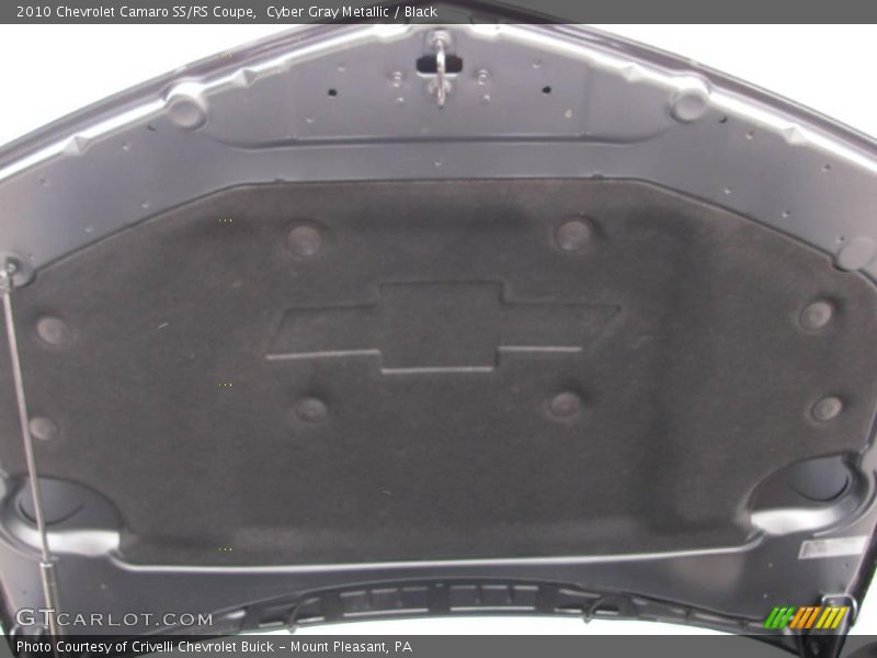 Cyber Gray Metallic / Black 2010 Chevrolet Camaro SS/RS Coupe