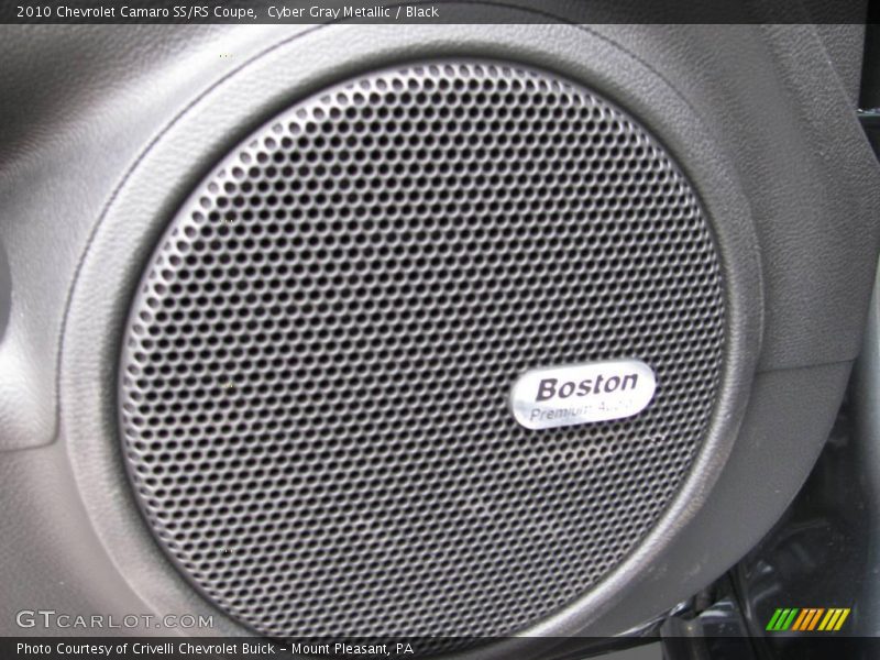 Cyber Gray Metallic / Black 2010 Chevrolet Camaro SS/RS Coupe