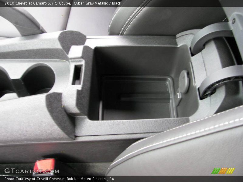 Cyber Gray Metallic / Black 2010 Chevrolet Camaro SS/RS Coupe