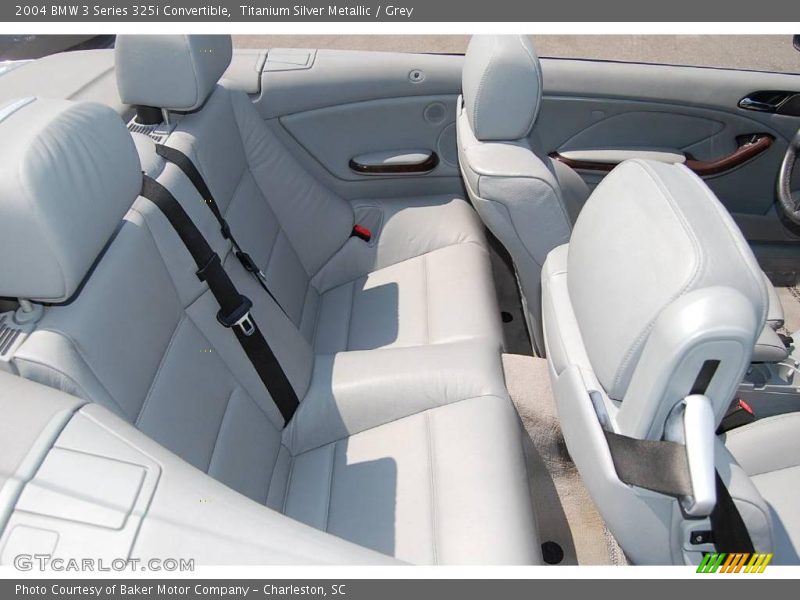 Titanium Silver Metallic / Grey 2004 BMW 3 Series 325i Convertible