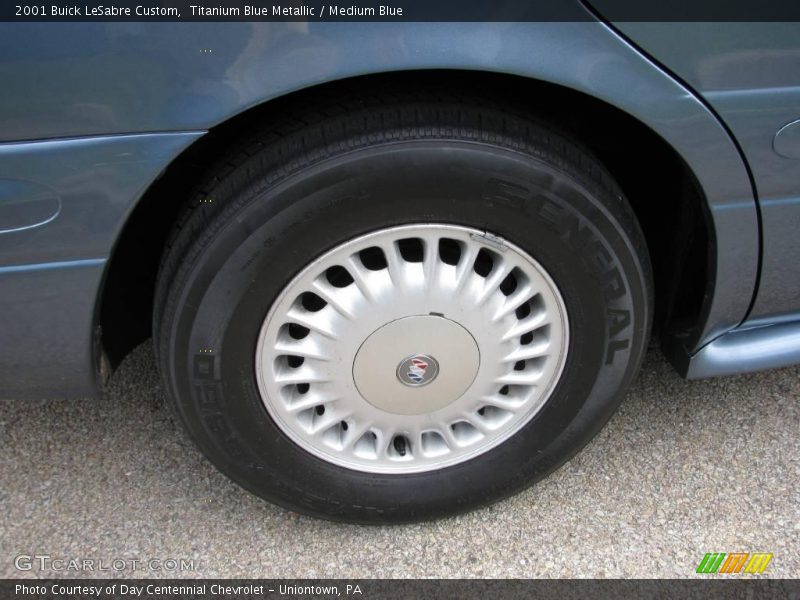 Titanium Blue Metallic / Medium Blue 2001 Buick LeSabre Custom
