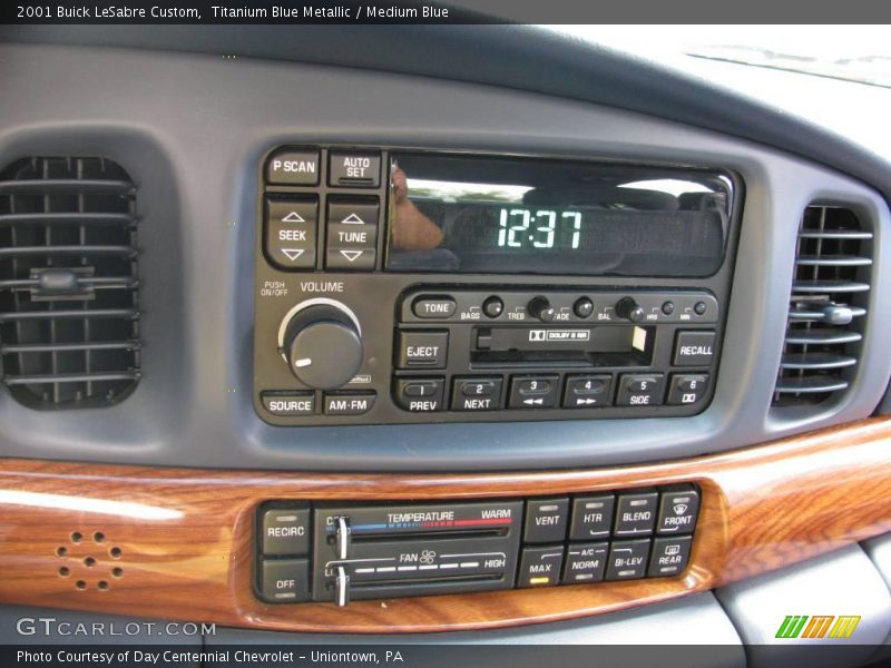 Titanium Blue Metallic / Medium Blue 2001 Buick LeSabre Custom