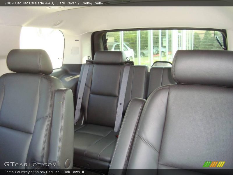 Black Raven / Ebony/Ebony 2009 Cadillac Escalade AWD