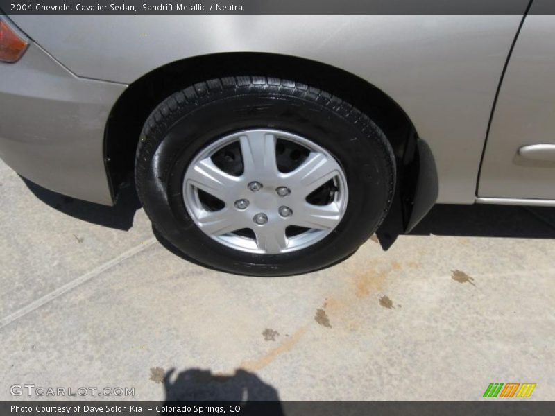 Sandrift Metallic / Neutral 2004 Chevrolet Cavalier Sedan