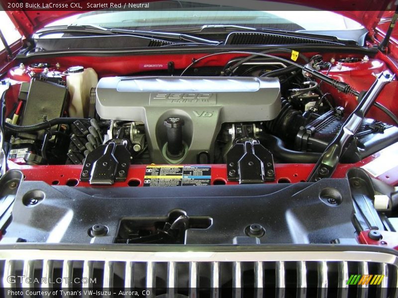 Scarlett Red / Neutral 2008 Buick LaCrosse CXL
