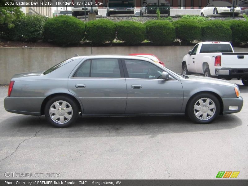 Thunder Gray / Dark Gray 2003 Cadillac DeVille DTS