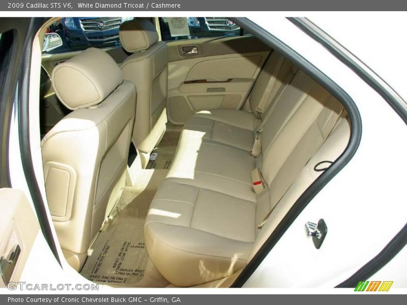 White Diamond Tricoat / Cashmere 2009 Cadillac STS V6