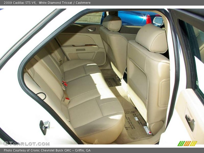 White Diamond Tricoat / Cashmere 2009 Cadillac STS V6