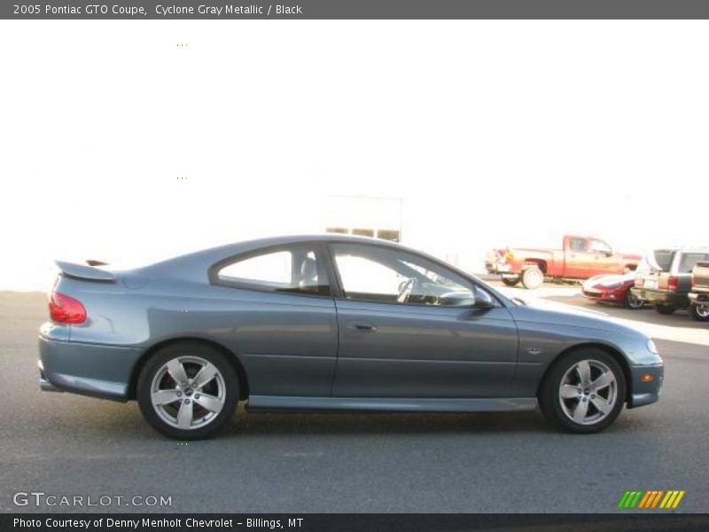 Cyclone Gray Metallic / Black 2005 Pontiac GTO Coupe