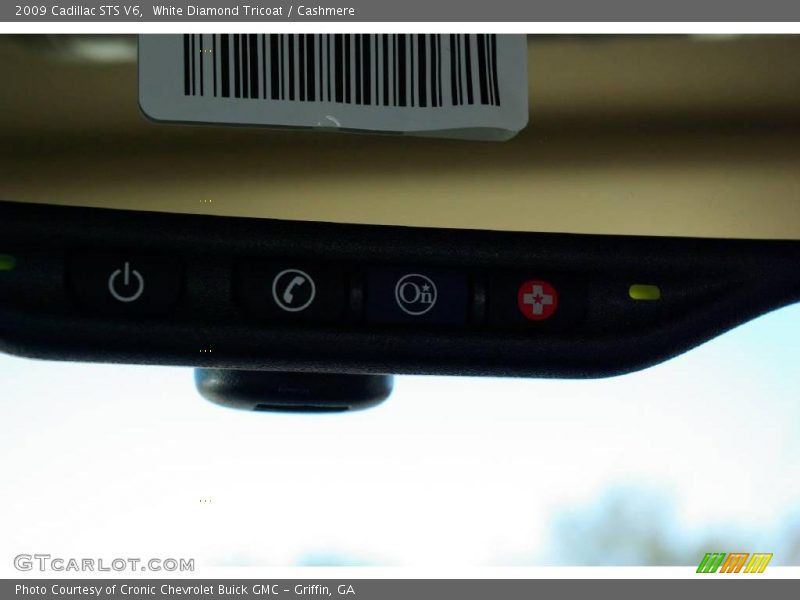 White Diamond Tricoat / Cashmere 2009 Cadillac STS V6