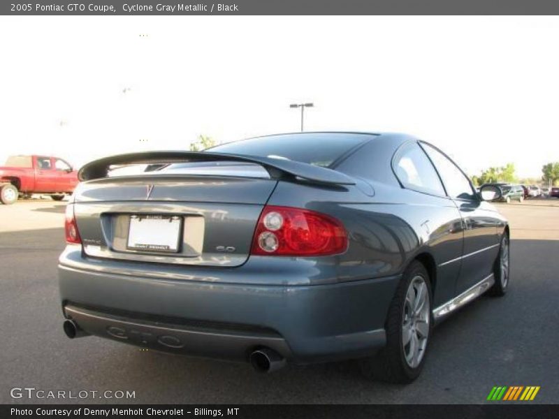 Cyclone Gray Metallic / Black 2005 Pontiac GTO Coupe