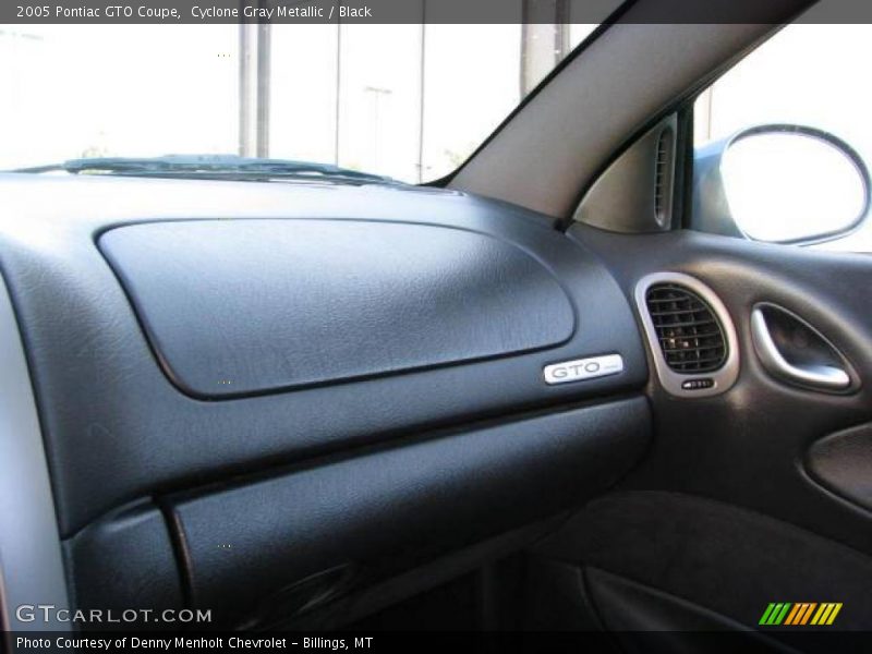 Cyclone Gray Metallic / Black 2005 Pontiac GTO Coupe