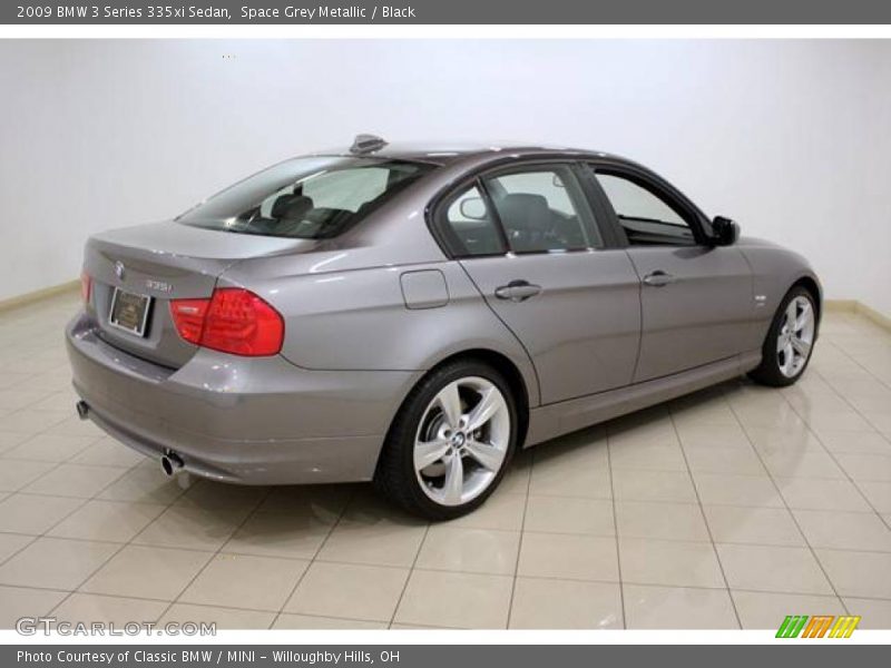 Space Grey Metallic / Black 2009 BMW 3 Series 335xi Sedan