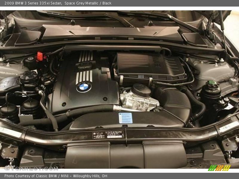 Space Grey Metallic / Black 2009 BMW 3 Series 335xi Sedan