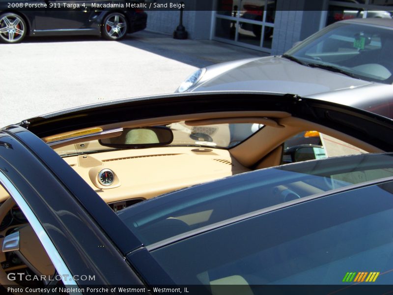 Macadamia Metallic / Sand Beige 2008 Porsche 911 Targa 4