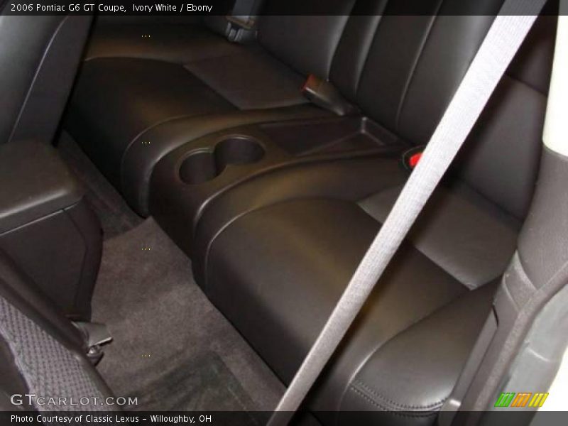 Ivory White / Ebony 2006 Pontiac G6 GT Coupe