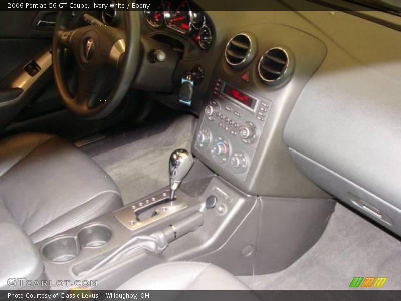 Ivory White / Ebony 2006 Pontiac G6 GT Coupe