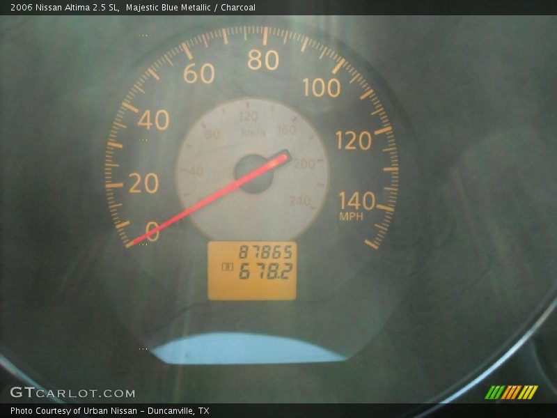 Majestic Blue Metallic / Charcoal 2006 Nissan Altima 2.5 SL